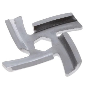 Cutit inoxidabil cu interior hexagon pentru masina electrica de tocat carne nr. 5 MX583