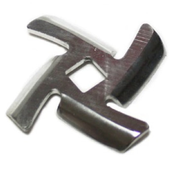 Cutit inox pentru masina de tocat electrica, interior patrat, nr.5 MX582