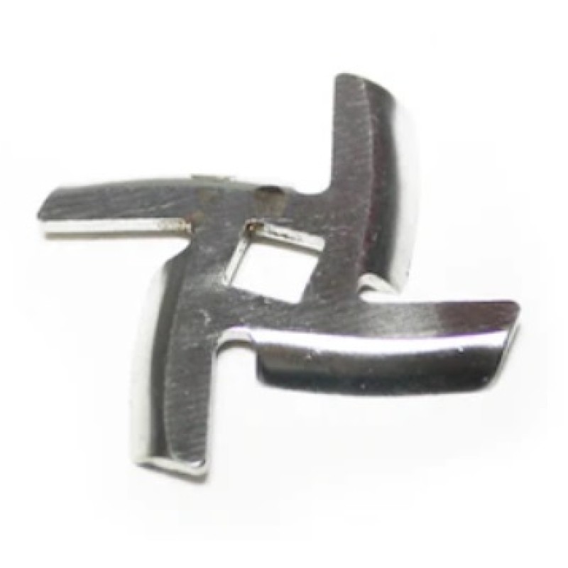 Cutit inox pentru masina de tocat electrica, interior patrat, nr.8 MX584