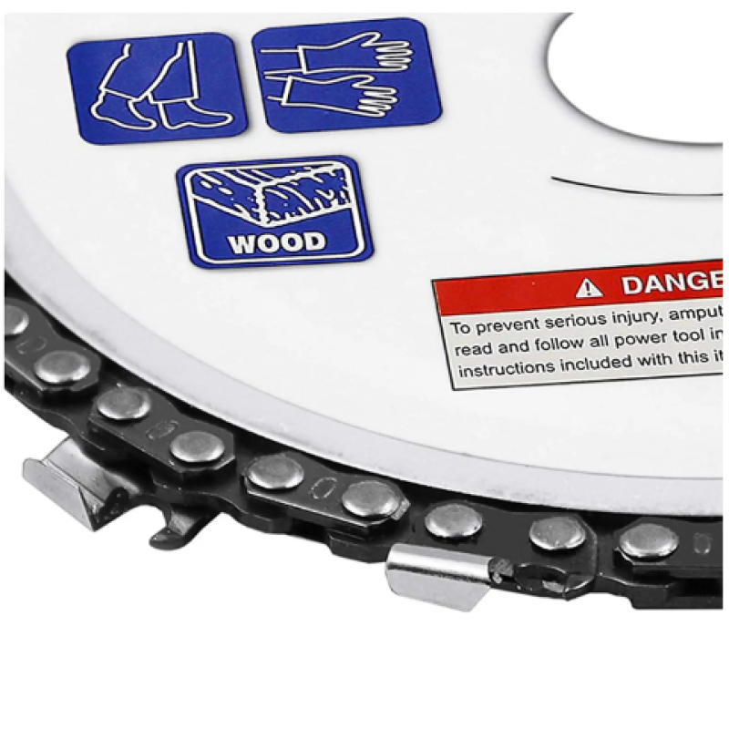 Disc cu lant pentru polizor unghiular 115 x 22, diametru 4'' MX456