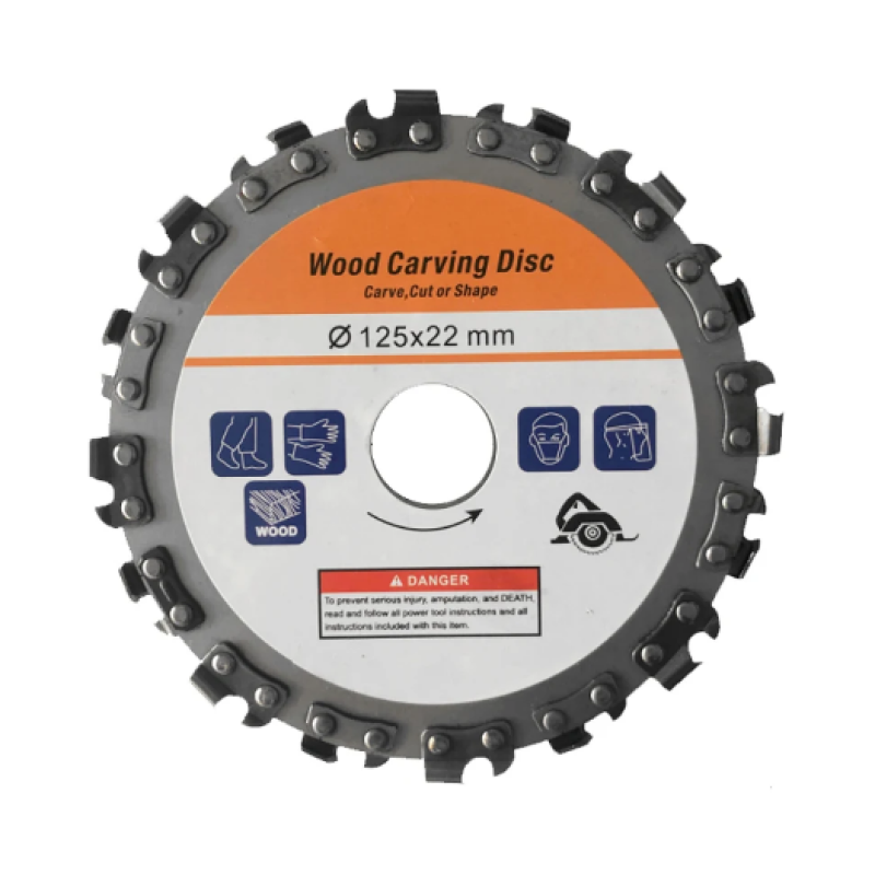 Disc cu lant pentru polizor unghiular 125 x 22, diametru 5'' MX457