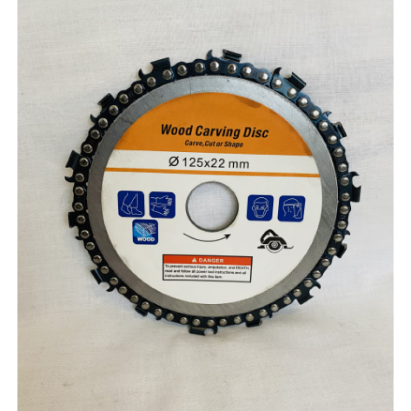 Disc cu lant pentru polizor unghiular 125 x 22, diametru 5'' MX457