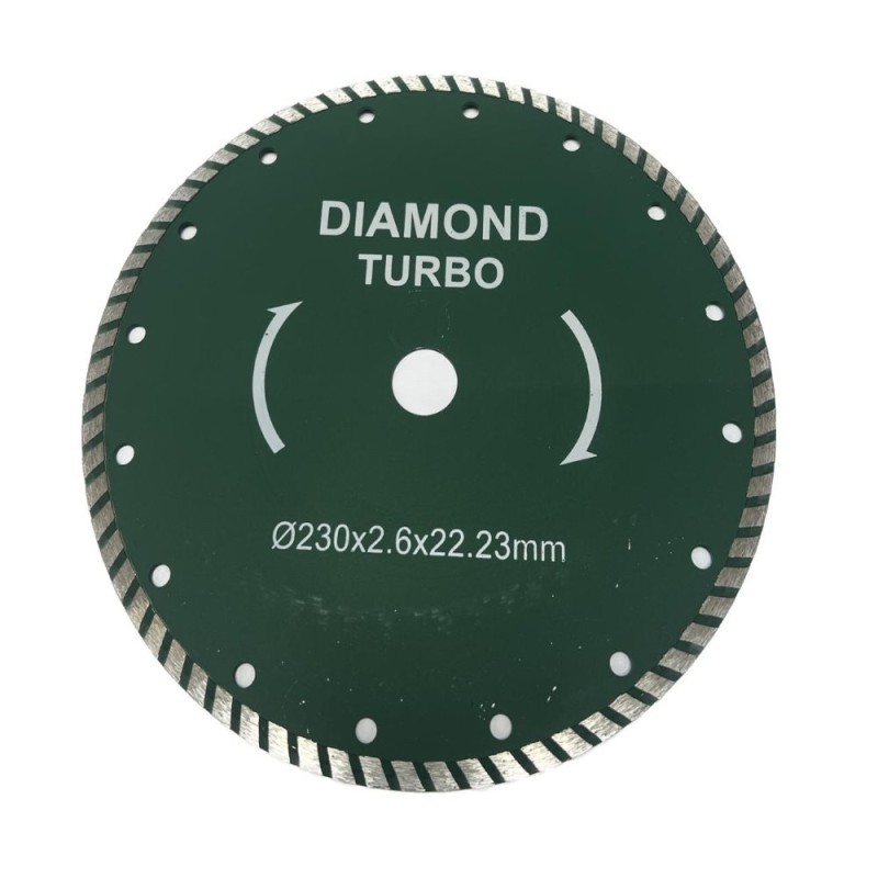 Disc diamantat faianta, 230 x 2.0 x 22,23 verde MX547