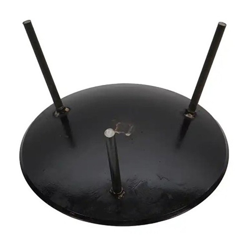 Disc gatit / 460 mm, simplu, guler mic, 3 Picioare, 1 suport MX1093