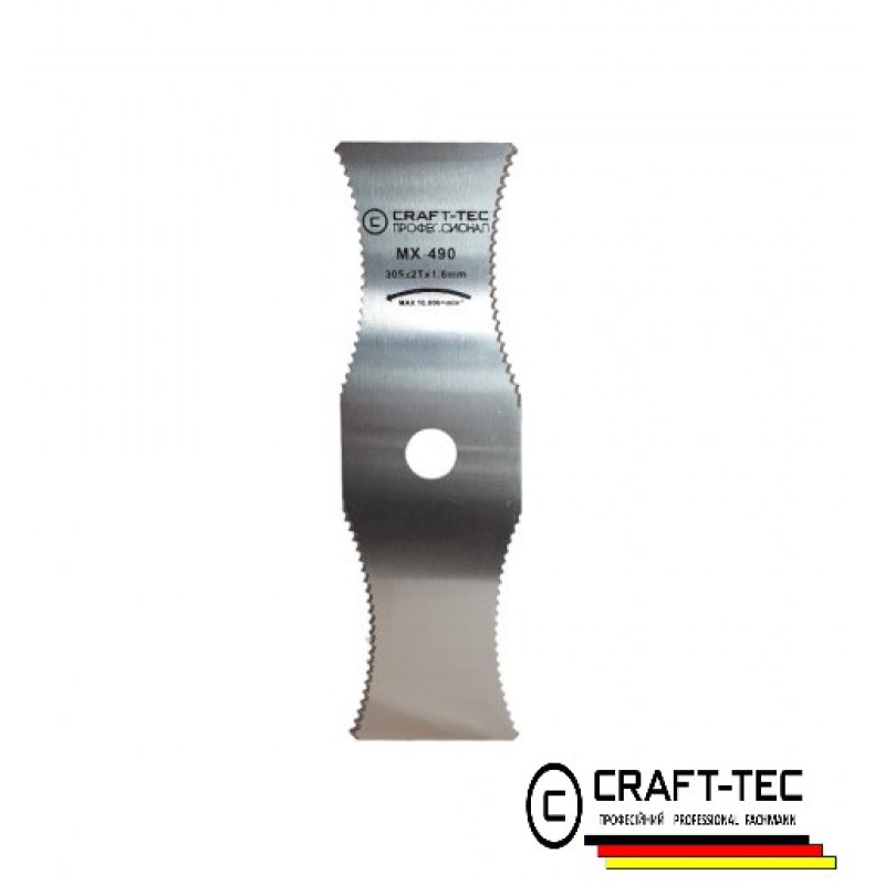 Disc motocoasa 12'' 2T inox zimtat 305 x 11,6 , CRAFT-TEC MX490