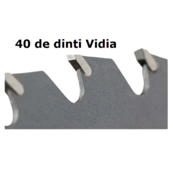 Disc motocoasa NR 9, 230 X40T, cu vidia, ONDULAT, cutie VERDE MX1022