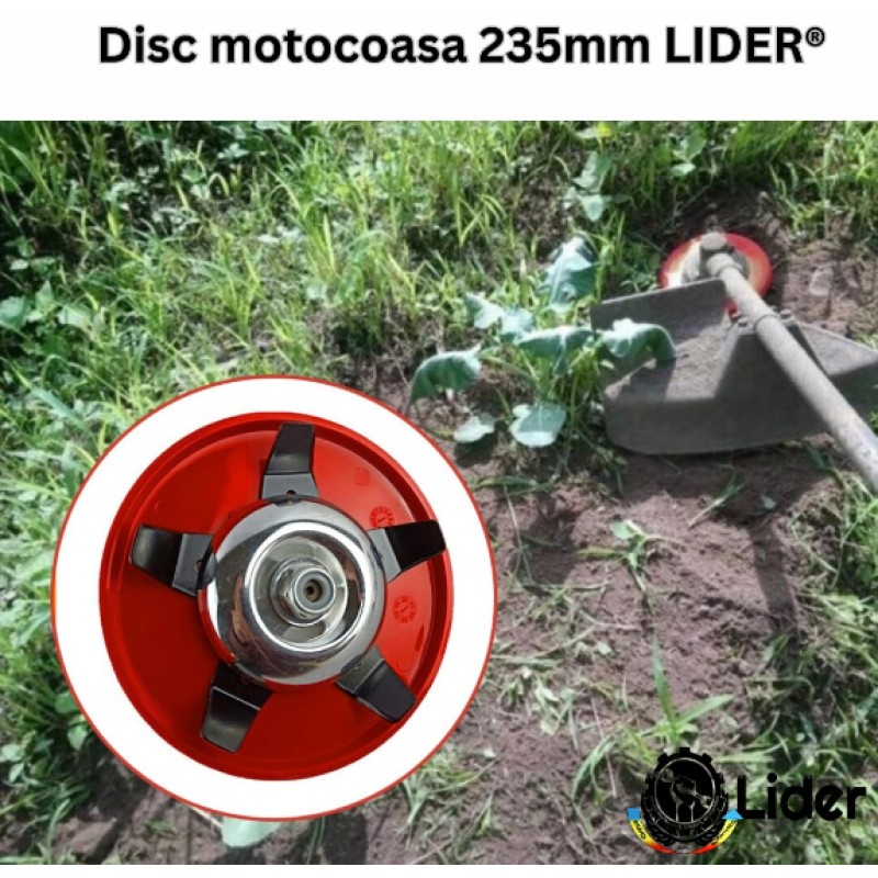 Disc motocoasa NR 10, 255x25.4x40T arbusti, dinti vidia, model SPECIAL MX1018
