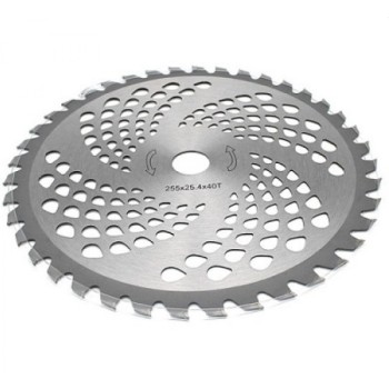 Disc motocoasa NR 10, 255 X 40T, vidia, cutie VERDE MX1021