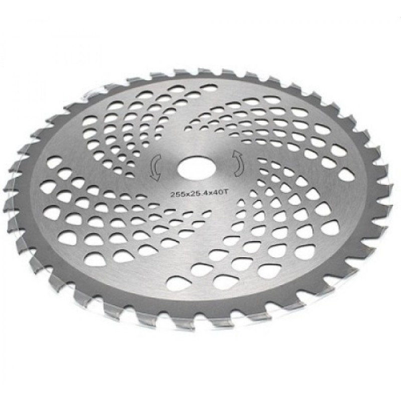 Disc motocoasa NR 10, 255 X 40T, vidia, cutie VERDE MX1021