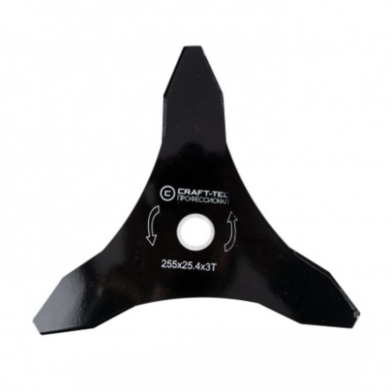 Disc motocoasa cu 3 taisuri, 3T, 255 X 25.4 CURBAT Craft-Tec MX181