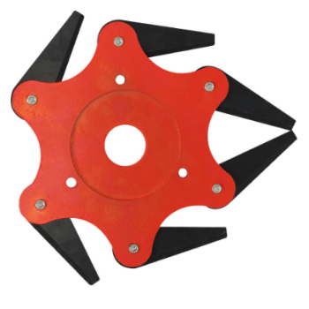Disc motocoasa cu 6 cutite pliabile, 25.4mm, Craft-tec (6T) MX152