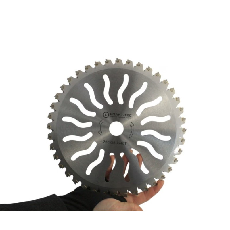 Disc motocoasa NR 10, 255x25.4x40T arbusti, dinti vidia, model SOARE MX1017