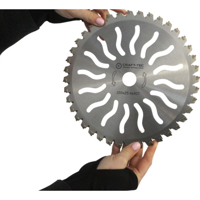 Disc motocoasa NR 10, 255x25.4x40T arbusti, dinti vidia, model SOARE MX1017