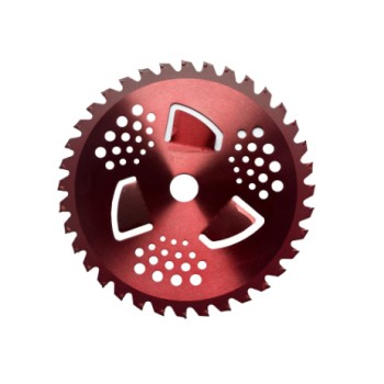 Disc motocoasa NR 10, 255X40T cu vidia si ARIPIOARE, ROSU Craft-tec MX629