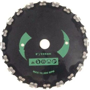 Disc pentru motocoasa nr 9,230x20T, cu dinti tip lant drujba , MX693