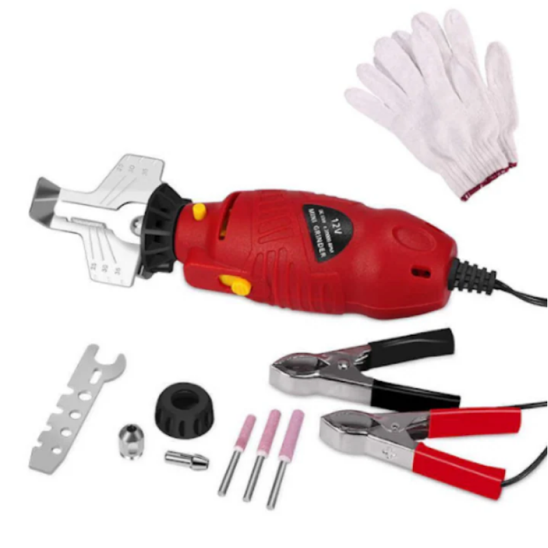 Dispozitiv portabil electric 12V pentru ascutit lant drujba CRAFT-TEC MX602