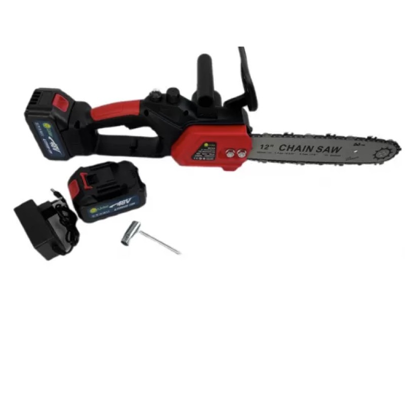 Drujba 2 baterii 48v, lama 12’’, trusa transport, Lider MX1016