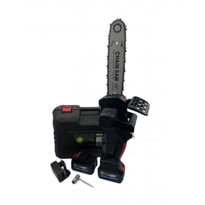 Drujba 2 baterii 48v, lama 12’’, trusa transport, Lider MX1016