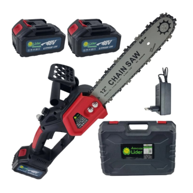 Drujba 2 baterii 48v, lama 12’’, trusa transport, Lider MX1016