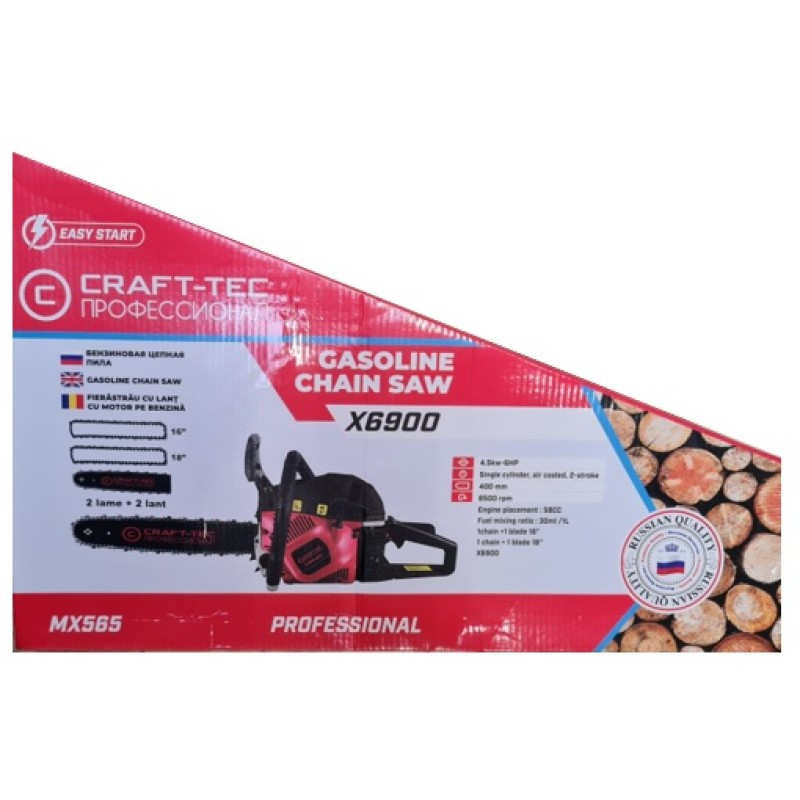 Drujba benzina Craft-tec X6900 6 HP 58 cc MX565