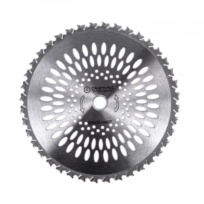 Disc motocoasa NR 10, 255 X40T, cu vidia ULTRA CRAFT-TEC MX743