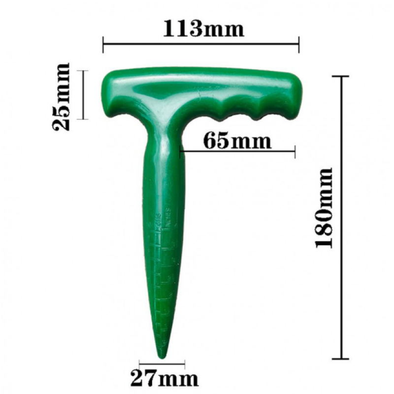 Plantator verde din plastic pentru bulbi MX798