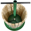 Teasc, presa din lemn pentru zdrobit struguri, fructe, 40L Lider Premium MX954