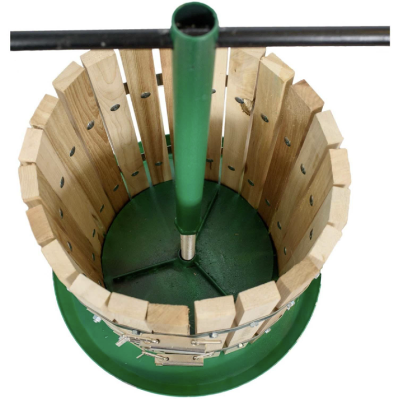 Teasc, presa din lemn pentru zdrobit struguri, fructe, 40L Lider Premium MX954