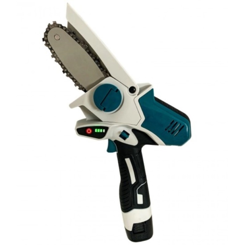 Fierastrau lant 4'' Craft-tec  2 acumulatori 48V  ALBASTRU MX678