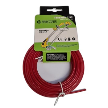 Fir motocoasa colorat 2.4 mm patrat Craft-tec MX632