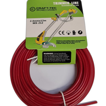 Fir motocoasa colorat 2.4 mm patrat Craft-tec MX632