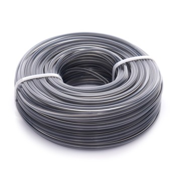 Fir motocoasa 2.4 mm INSERTIE CARBON PATRAT 15M MX926