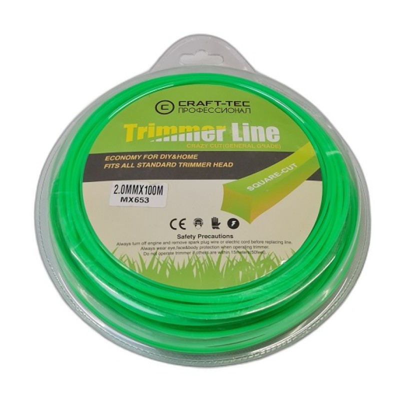 Fir motocoasa rola 100 m 2 mm Craft-tec MX653