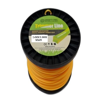 Fir motocoasa rola 300 m 2.4 mm Craft-tec MX659