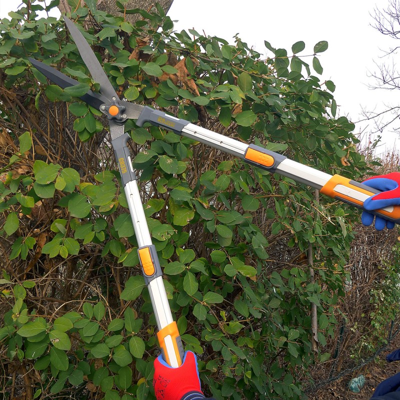 Foarfec extensibil pentru gard viu , din aluminiu, 67-98cm MX329