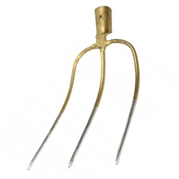 Furca 3 coarne, NEGRU CU GALBEN, MX1321