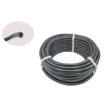 Furtun gaz 45m, Ø8mm, PVC + insertie textila, NEGRU MX021