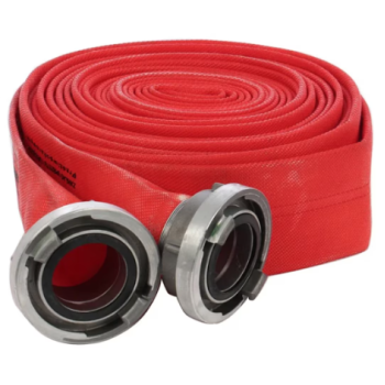 Furtun pompier 2'' 20M 8 BARI, ROSU, CU CUPLE, PREMIUM, LIDER MX956