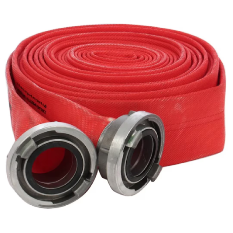 Furtun pompier 2'' 20M 8 BARI, ROSU, CU CUPLE, PREMIUM, LIDER MX956