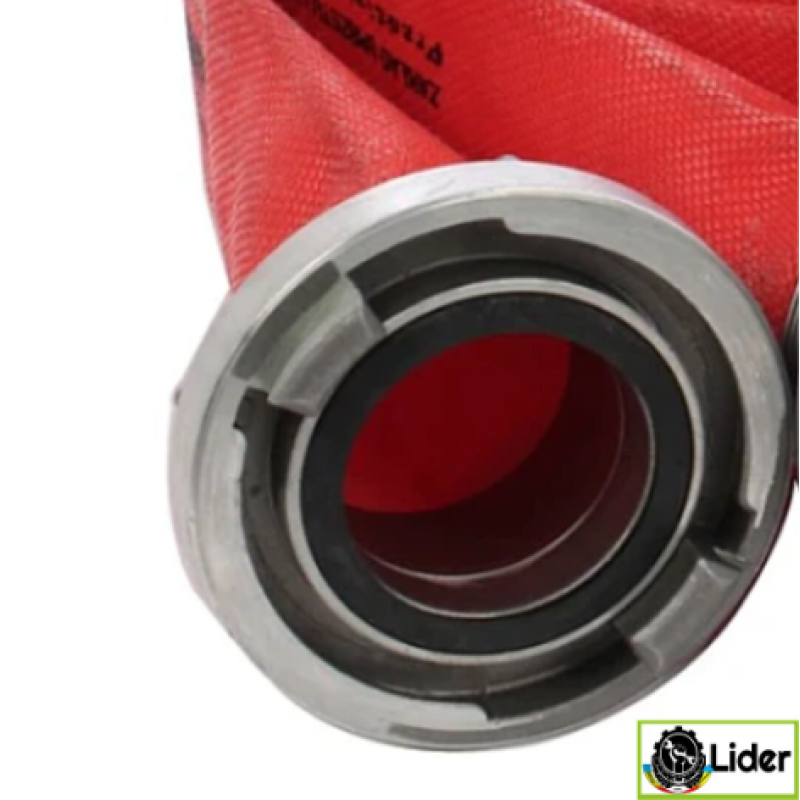 Furtun pompier 2'' 20M 8 BARI, ROSU, CU CUPLE, PREMIUM, LIDER MX956