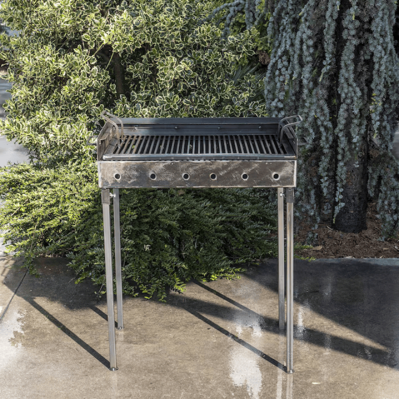 Gratar gatit metalic pe carbuni 60*40  *2*2 NIVELE, REGLABIL  MX1070