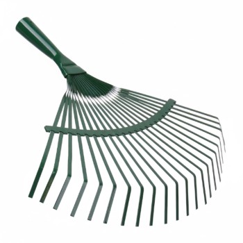 Grebla frunze, Metal, fara coada, latime 42cm, VERDE MX791