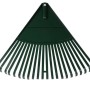 Grebla FRUNZE, PLASTIC, 22 DINTI, 49cm, VERDE, MX993