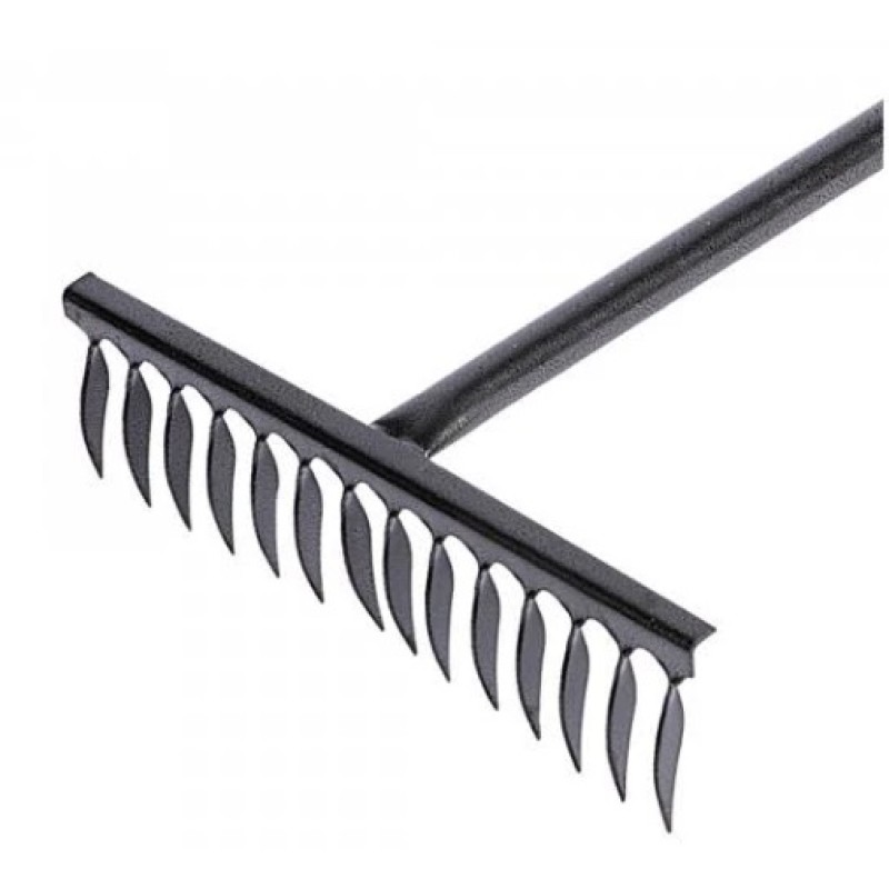 Grebla metal 14 dinti cu coada MX317