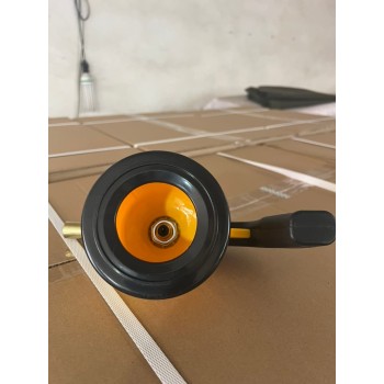 Lampa instalator cu aprindere piezo, corp plastic, galbena MX1117