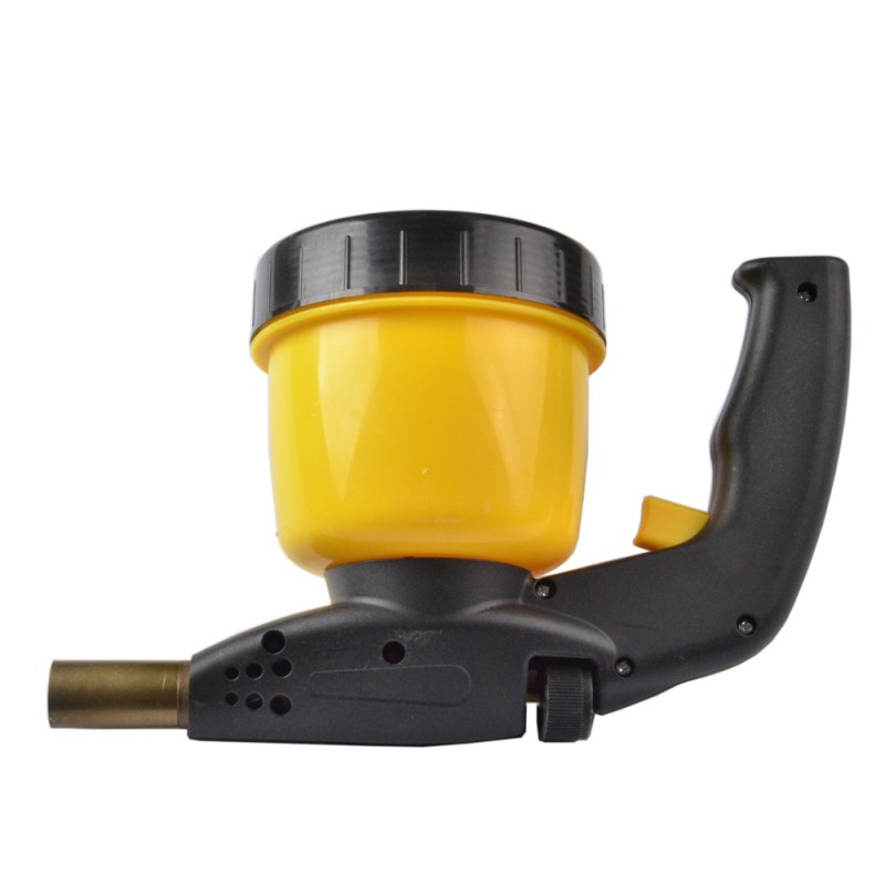 Lampa instalator cu aprindere piezo, corp plastic, galbena MX1117