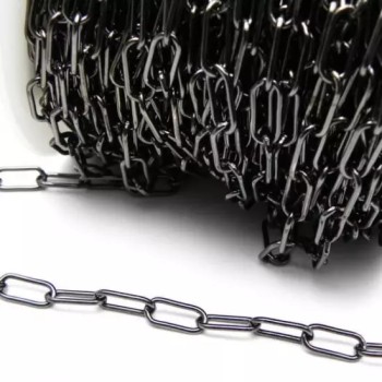 Lant negru 5mm, vrac 106 metrii, 50kg (2.1m/kg) MX1556