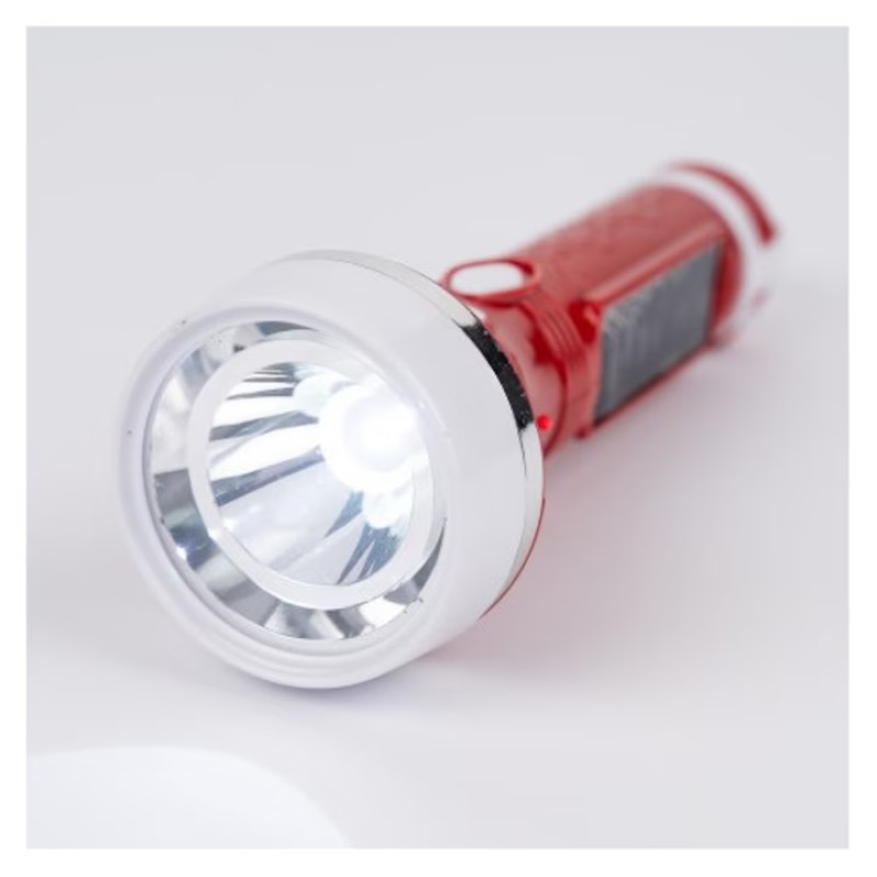 Lanterna JA 1915, reincarcabila panou solar si la priza 220V USB bank led lateral MX1574