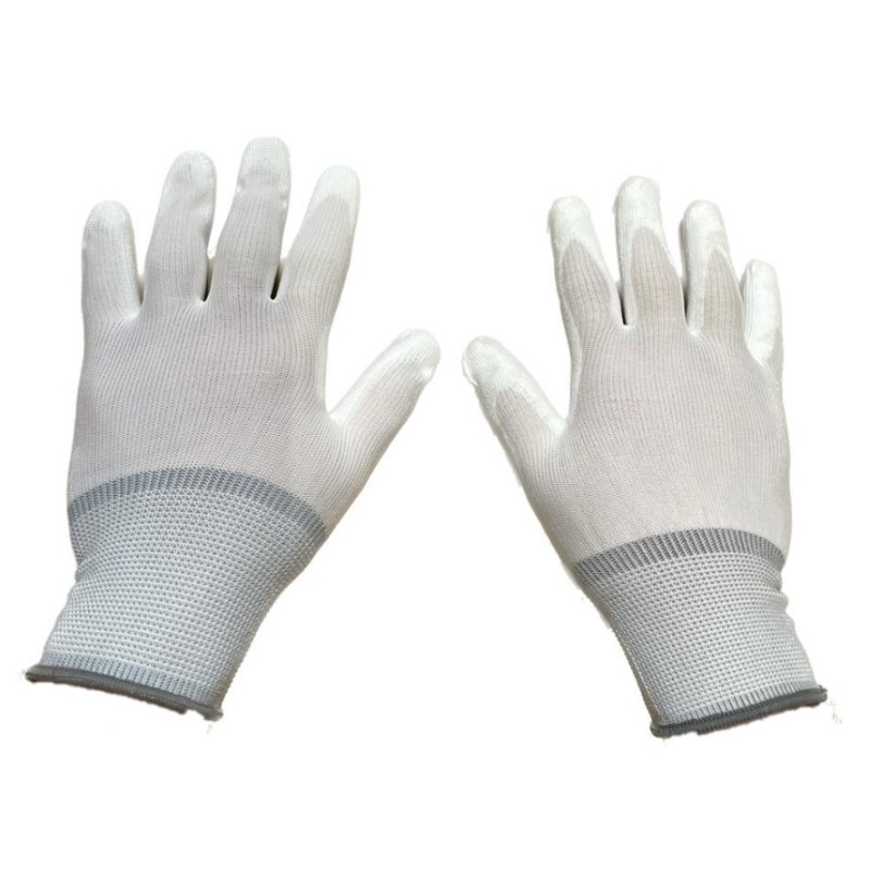 Manusi protectie subtiri #10 albe MX1612