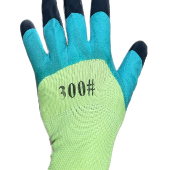 Manusi protectie #300 fosforescente cu negru MX998